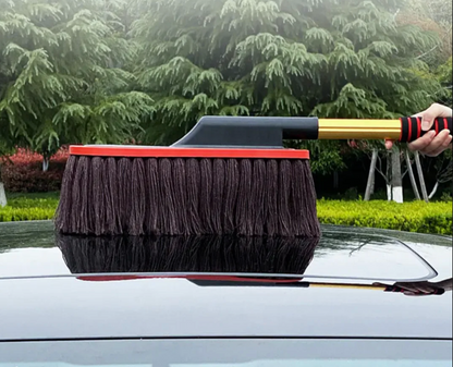 Telescopic Microfiber Car Duster Brush for Quick Dust Removal  Cleaning