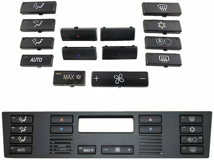 for BMW X5 E53 5 Series Air Conditioner Heater Climate Control Buttons Switch Set